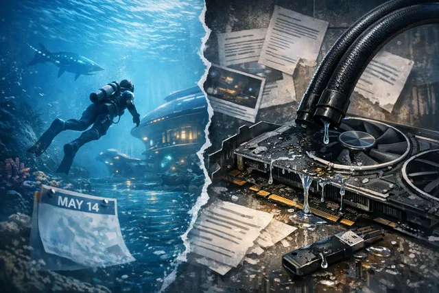 Subnautica 2 underwater scene representing the game's pre-launch leak and early access launch