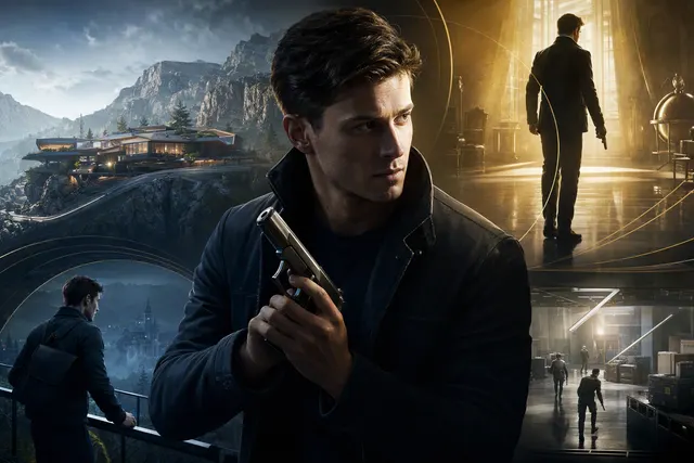 Editorial illustration accompanying coverage of the 007 First Light Extended Operations update