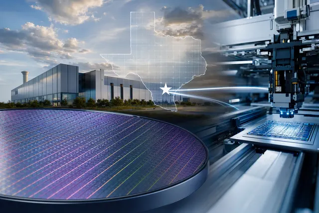 AI-generated illustration of Samsung’s Taylor, Texas 2nm semiconductor foundry