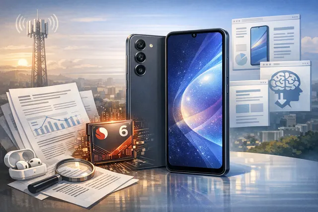 Samsung Galaxy A27 5G smartphone with a 6.7-inch Super AMOLED punch-hole display, shown in Black color
