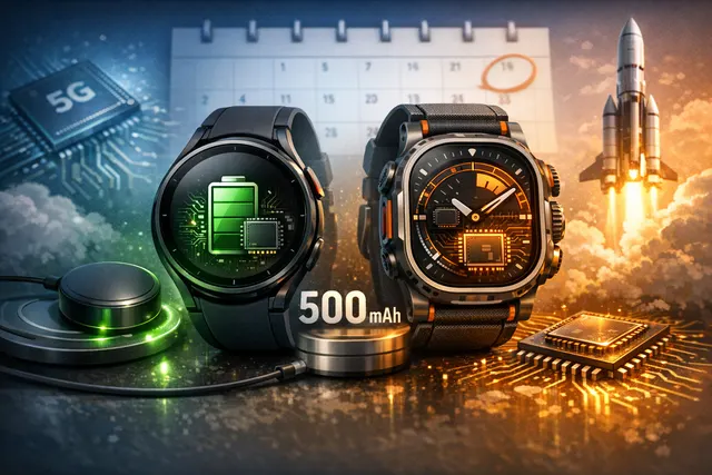 Concept render of the Samsung Galaxy Watch 9 and Galaxy Watch Ultra 2 with leaked specifications.