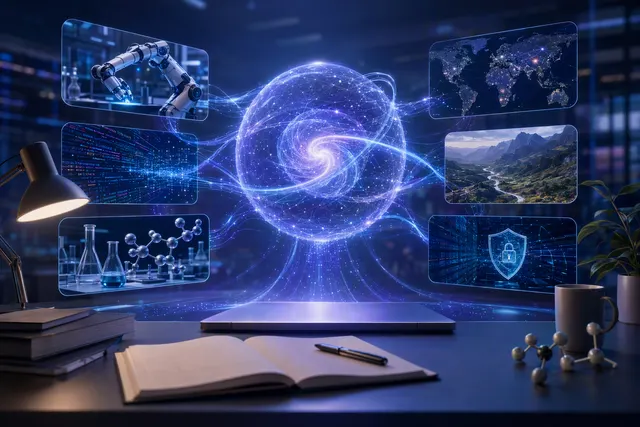 Editorial illustration representing GPT-6 Astra, OpenAI’s agentic AI model