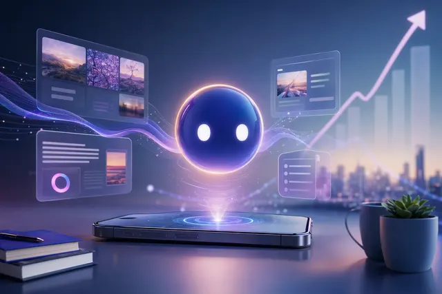 Illustration of Meta’s Muse AI assistant and the market rally surrounding its launch