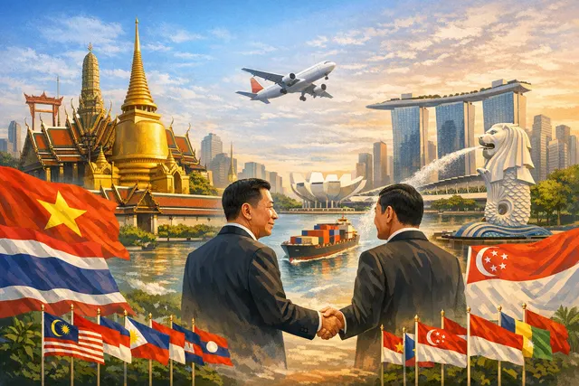 To Lam in Thailand and Singapore: supply chains, security, and a Shangri-La debut