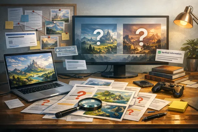 Artistic AI-generated image of the Legend of Zelda logo and a Triforce symbol representing the 40th anniversary leaks