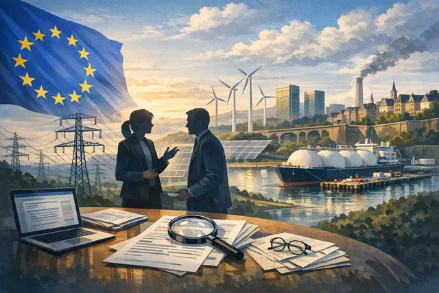 EU energy ministers meeting in Luxembourg for the 26 June 2026 Energy Council, where they adopted a general approach on the European Grids Package amid tensions over centralised ov