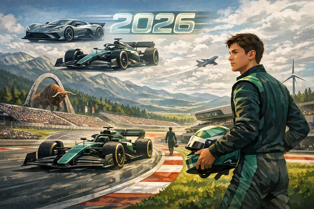 Aston Martin AMR26 Formula 1 car with Honda power unit, illustrating the team's 2026 season challenges