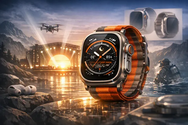 Concept illustration of the rumored Apple Watch Ultra 4 ahead of Apple’s September 9 event