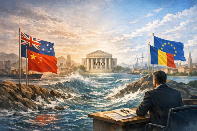 What lessons has Australia learned from its trade dispute with China, what advice is its trade minister now offering the European Union amid