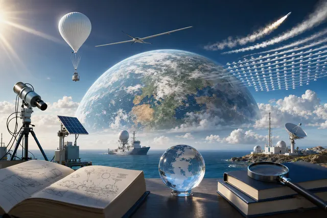 What is the EU’s €35 million Horizon Europe call on solar radiation modification, when are applications due, what detection, monitoring, mod