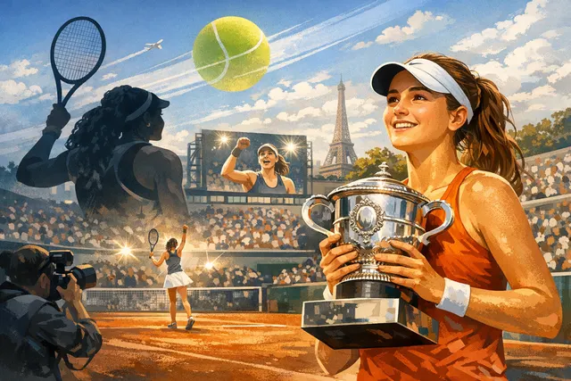 Nike tennis resurgence symbolized by Mirra Andreeva's French Open victory campaign and Serena Williams's comeback ad