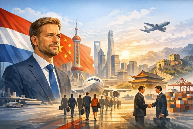 Dutch Trade Minister Sjoerd Sjoerdsma preparing for a critical trade mission to China, with ASML and Nexperia as key bilateral issues