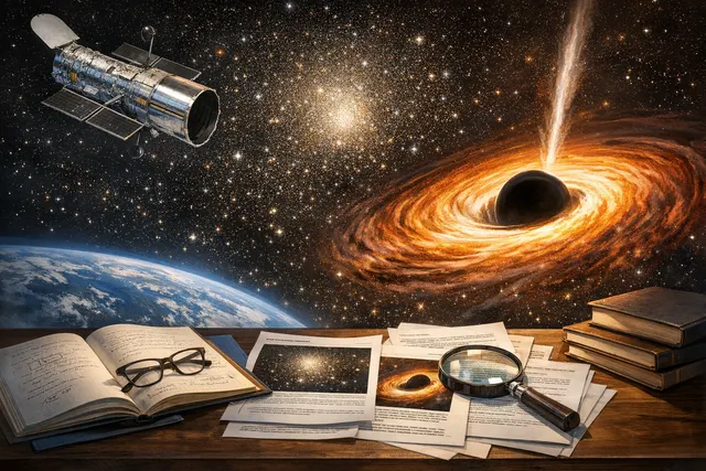 Search & fact-check with cited sources for What did the Hubble Space Telescope discover about the first stellar-mass black hole in Omega Cen
