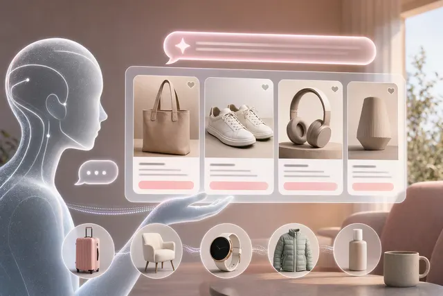 AI-powered shopping search inside ChatGPT showing visual product results and prices