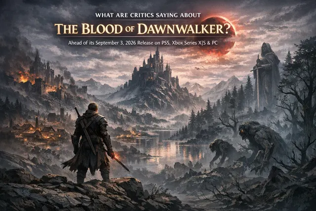 Dark-fantasy vampire warrior representing The Blood of Dawnwalker’s human-and-vampire gameplay