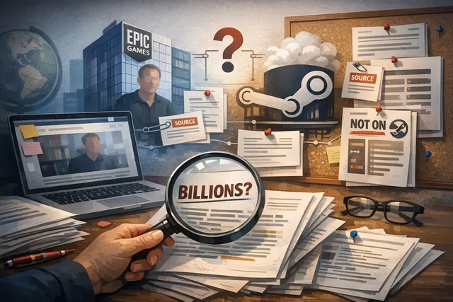 Tim Sweeney Epic Games CEO PC Gamer interview Steam billings claim fact check