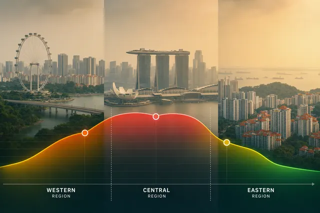 AI-generated editorial illustration for a report on Singapore’s September 20, 2026 haze