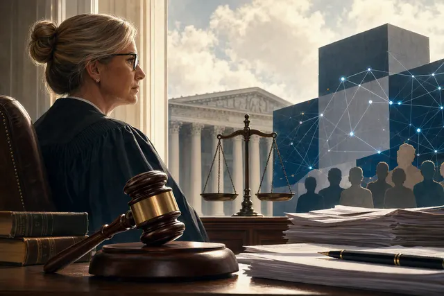 Illustration representing Google’s ad-tech antitrust case and the decision not to force a sale of AdX