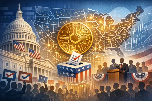 How is Coinbase backed Stand With Crypto seeking to influence the November 2026 U.S. midterm elections by endorsing 32 incumbent congression