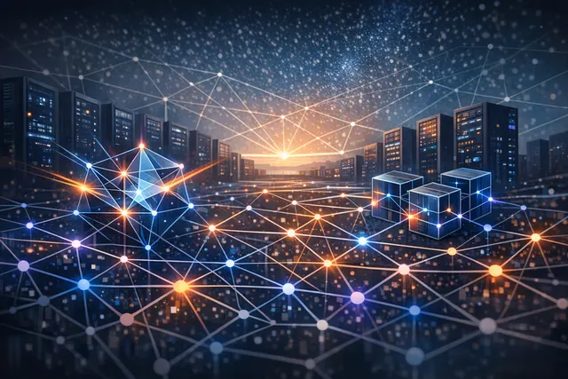 AWS RNG flat network architecture based on random graph theory