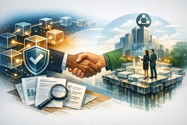 AI-generated illustration of Robinhood Chain governance and Paxos partnership