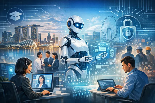 Singapore AI Assistant Desk and agent registry for 150,000 public officers