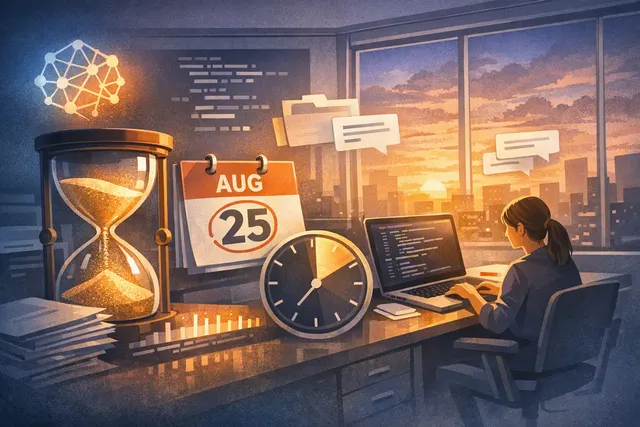 Abstract editorial illustration of ChatGPT Plus usage limits, Codex and ChatGPT Work