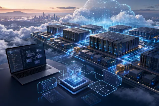 What is Huawei Cloud’s Ascend 950 AI cluster service, when does it become available in China and abroad, what computing capacity and scaling