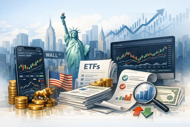 Binance brand and stock market chart visualization representing crypto-to-stock trading expansion