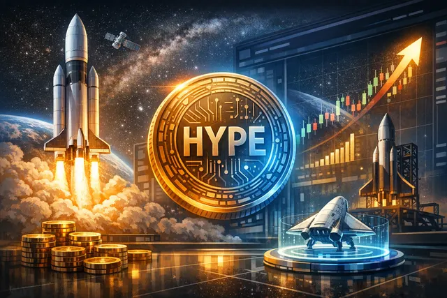 What caused Hyperliquid's HYPE token to surge to an all-time high above $64, and why are the synthetic pre-IPO perpetual contracts for Space