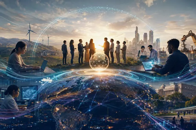 Editorial illustration for Microsoft’s AI agent and cloud ecosystem strategy
