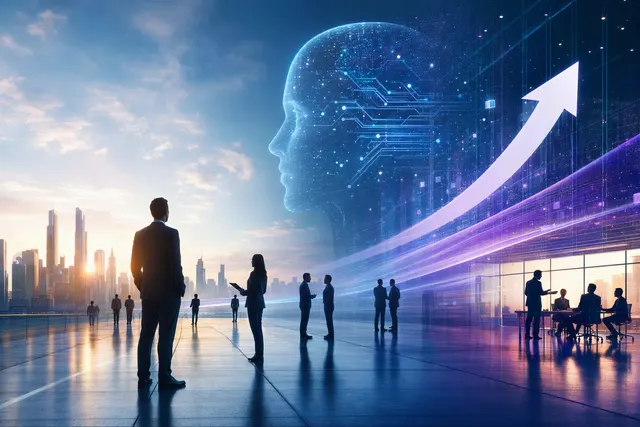 Illustrative image representing artificial intelligence and IT consulting
