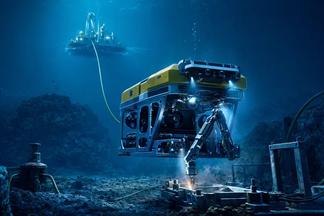 What is the VY150 deep sea work class ROV developed by Shandong Future Robot and Harbin Institute of Technology, and how does its September
