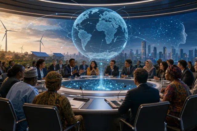 At the September 2026 UN discussions on artificial intelligence, why did developing nations demand an equal say in designing AI and setting