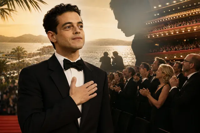Rami Malek at the Cannes premiere of The Man I Love