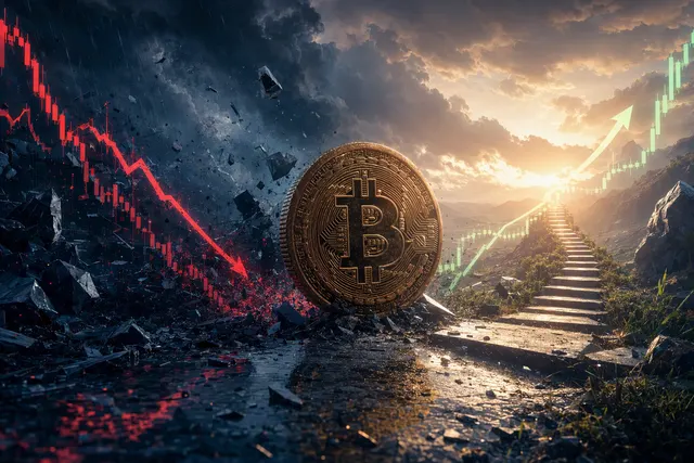 Editorial illustration for Bitcoin’s October 2026 sell-off and partial rebound