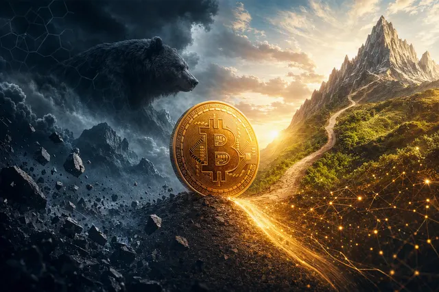 Editorial illustration of Bitcoin’s August 2026 rally and the key $81,000 resistance test