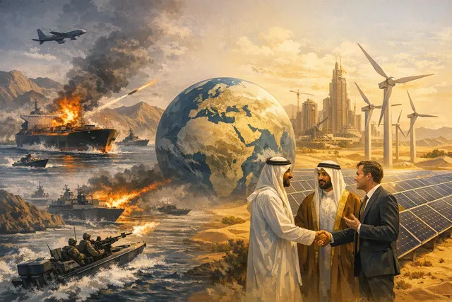 Gulf renewable energy investments reshaped by the Strait of Hormuz crisis