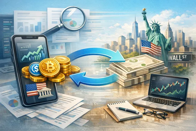 Bitget Stock+ feature allowing users to buy real US stocks with crypto assets