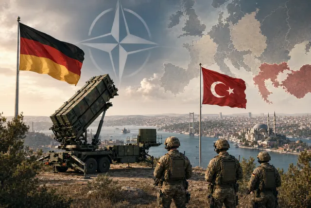 Patriot air defense missile system representing Germany’s NATO deployment to Turkey
