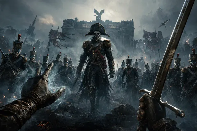 Editorial artwork accompanying coverage of Valor Mortis’s launch trailer.