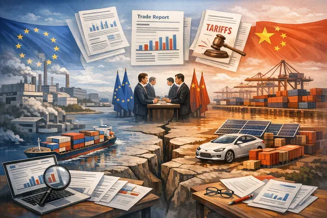 Search & fact check with cited sources for What are the key developments in EU China trade tensions as of late June 2026, including the upco