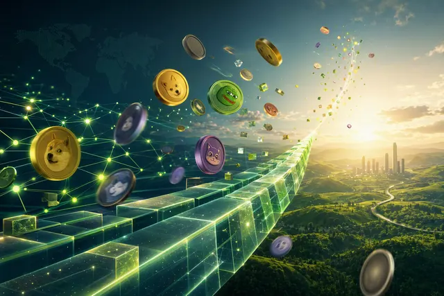 Illustration representing Robinhood Chain’s rapid onchain trading growth
