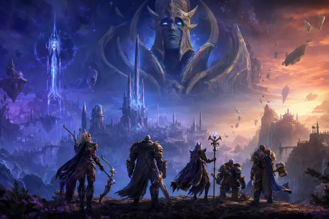 World of Warcraft-inspired editorial image representing The Last Titan and Midnight: Eclipse
