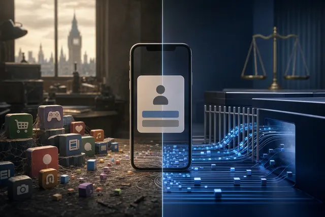 How is Apple’s App Tracking Transparency framework alleged to have unfairly disadvantaged UK app developers by requiring them to obtain expl