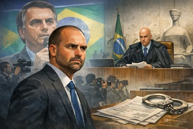 Eduardo Bolsonaro conviction by Brazil's Supreme Court for coercion