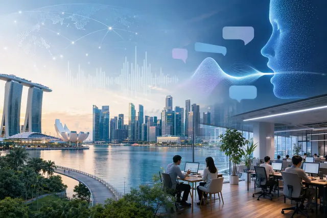 Illustrative image for ElevenLabs’ Singapore expansion and Southeast Asia voice AI hub