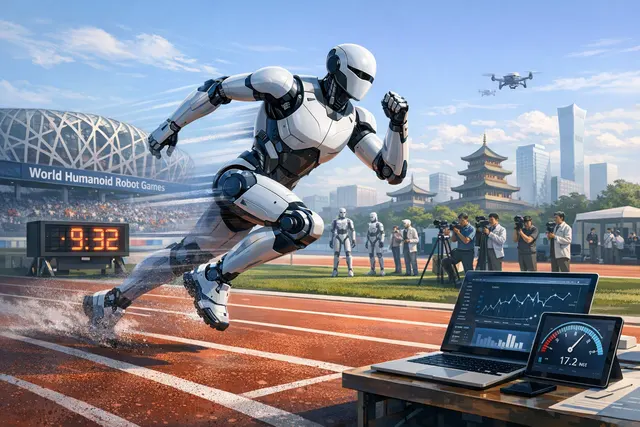 What did Honor’s humanoid robot Lightning reportedly achieve at the preparatory event for the second World Humanoid Robot Games in Beijing,