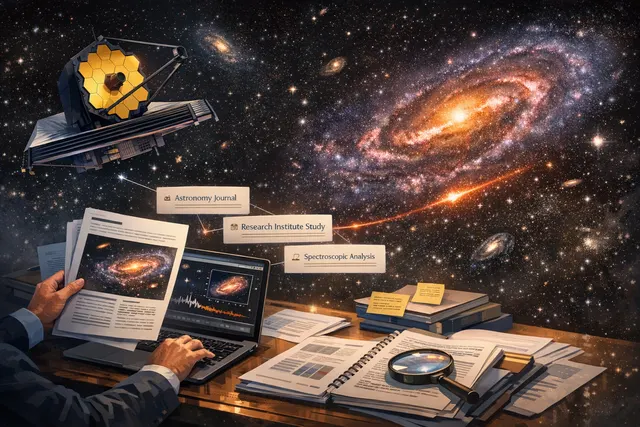 Search & fact check with cited sources for What did the James Webb Space Telescope discover about the most distant barred spiral galaxy ever