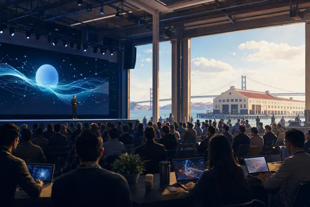 AI-generated editorial illustration for OpenAI DevDay 2026 and managed AI agents